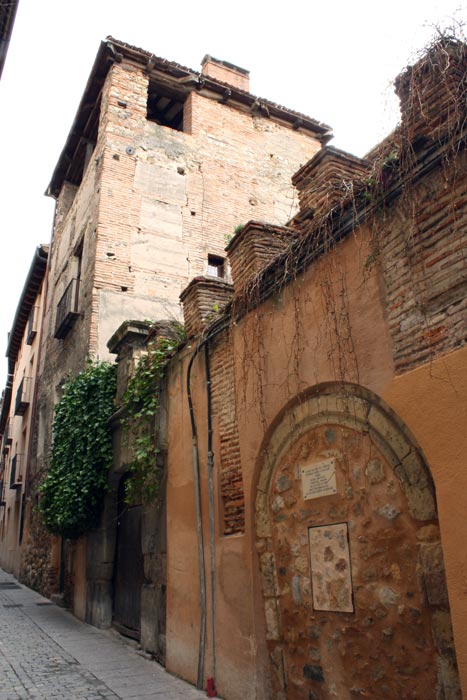 Calle escuderos. Lugar donde se encontraba la sinagoga de Burgos