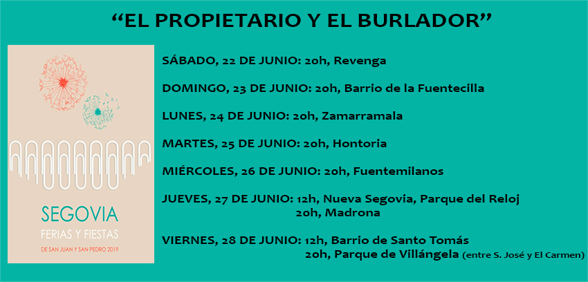 Fechas Títeres Fiestas