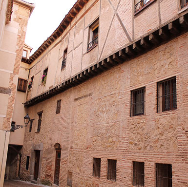 Calle de la judería de Segovia