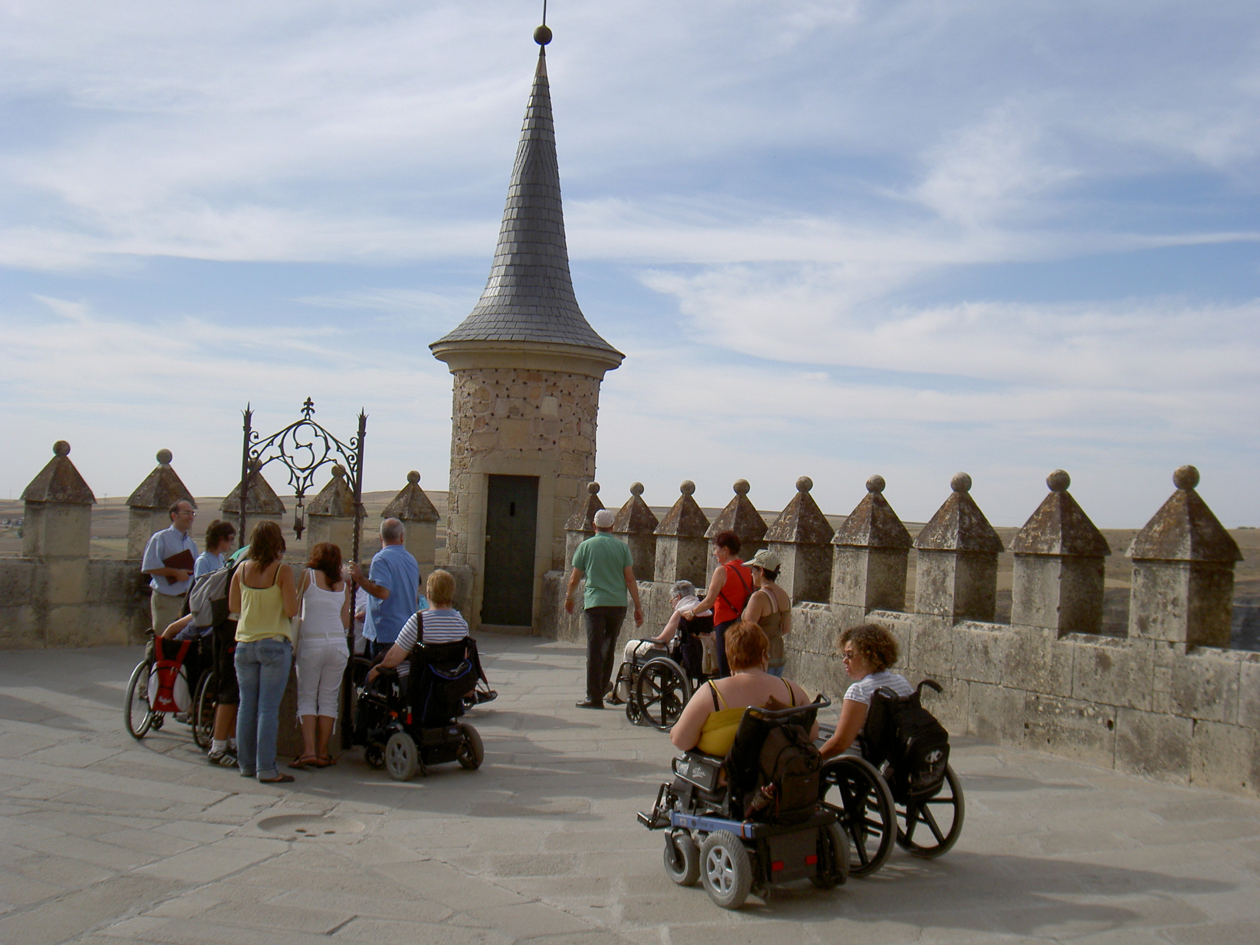 Interior del Alcázar de Segovia