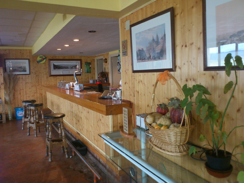 Nuestro bar. Restaurante Aeródromo de Fuentemilanos