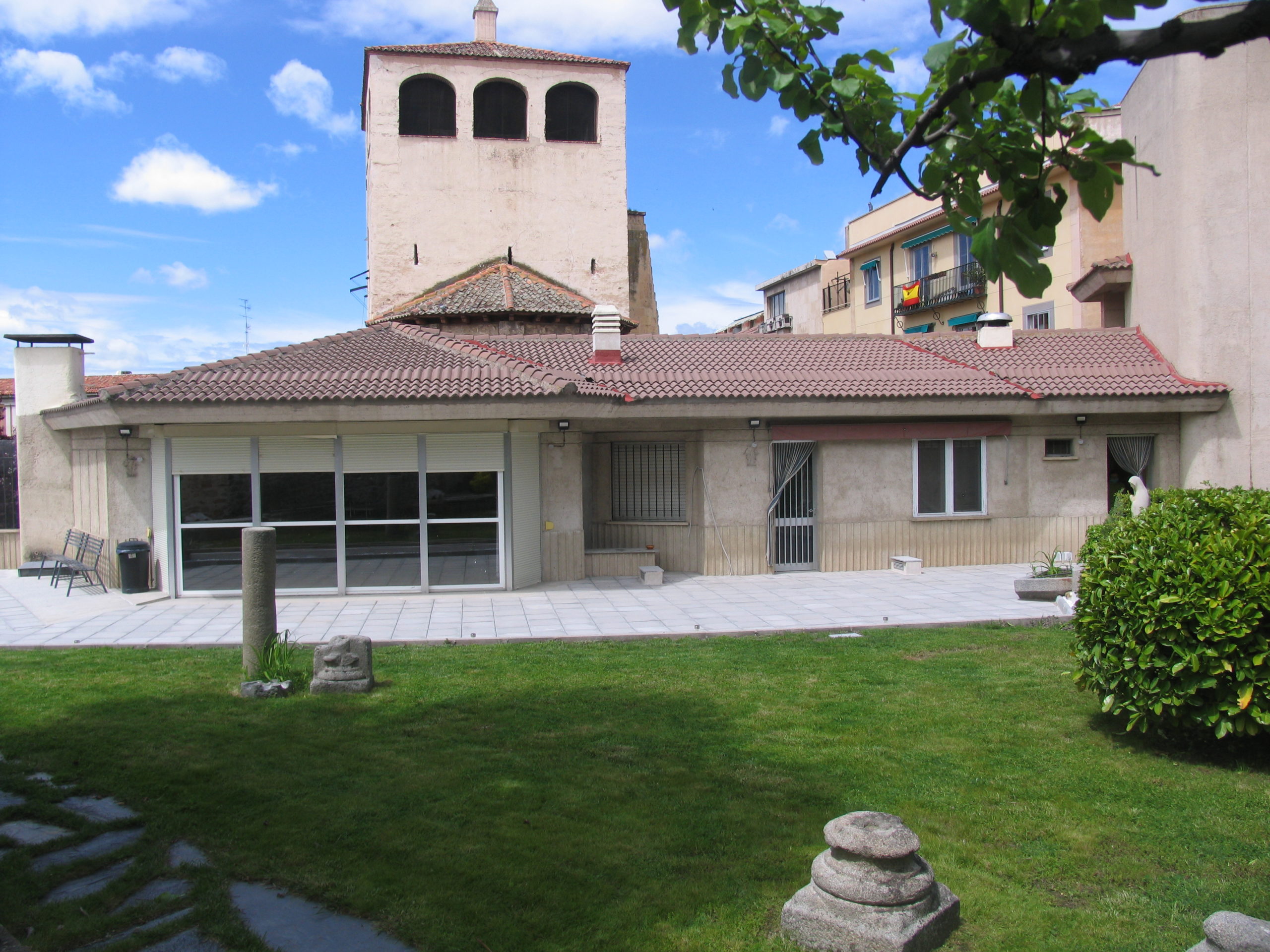 Nuestro jardín. Hostal Aqueduct Residence Hall