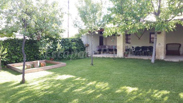 Nuestro jardín. Casa rural La Zamarriega