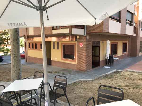 Nuestra terraza. Restaurante Las Arenas