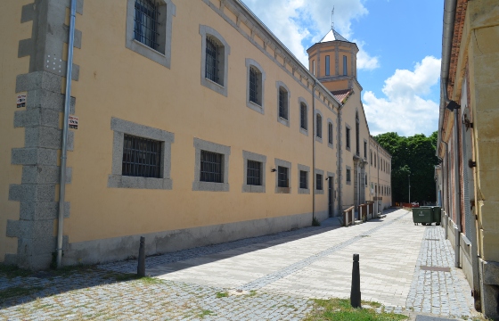 FACHADA ENTRADA PRINCIPAL ANTIGUA CARCEL.