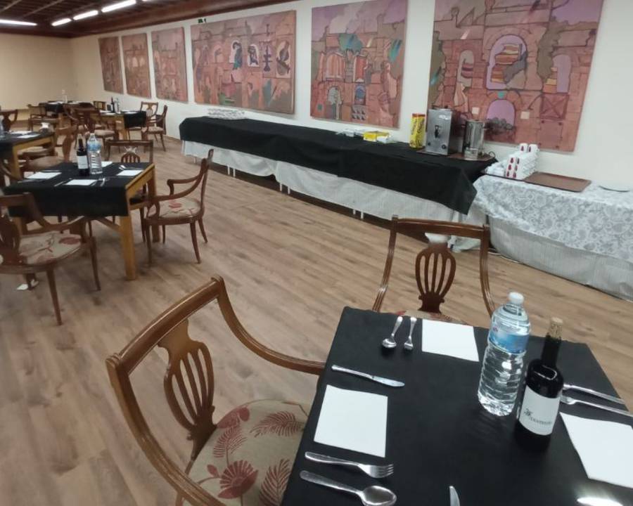 Nuestro restaurante. HOtel ELE Acueducto