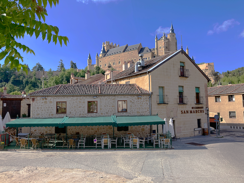 Nuestra terraza. Restaurante San Marcos