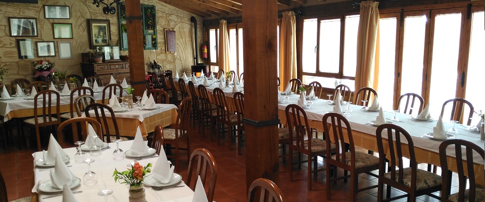 Nuestro salón. Restaurante Venta Hontoria