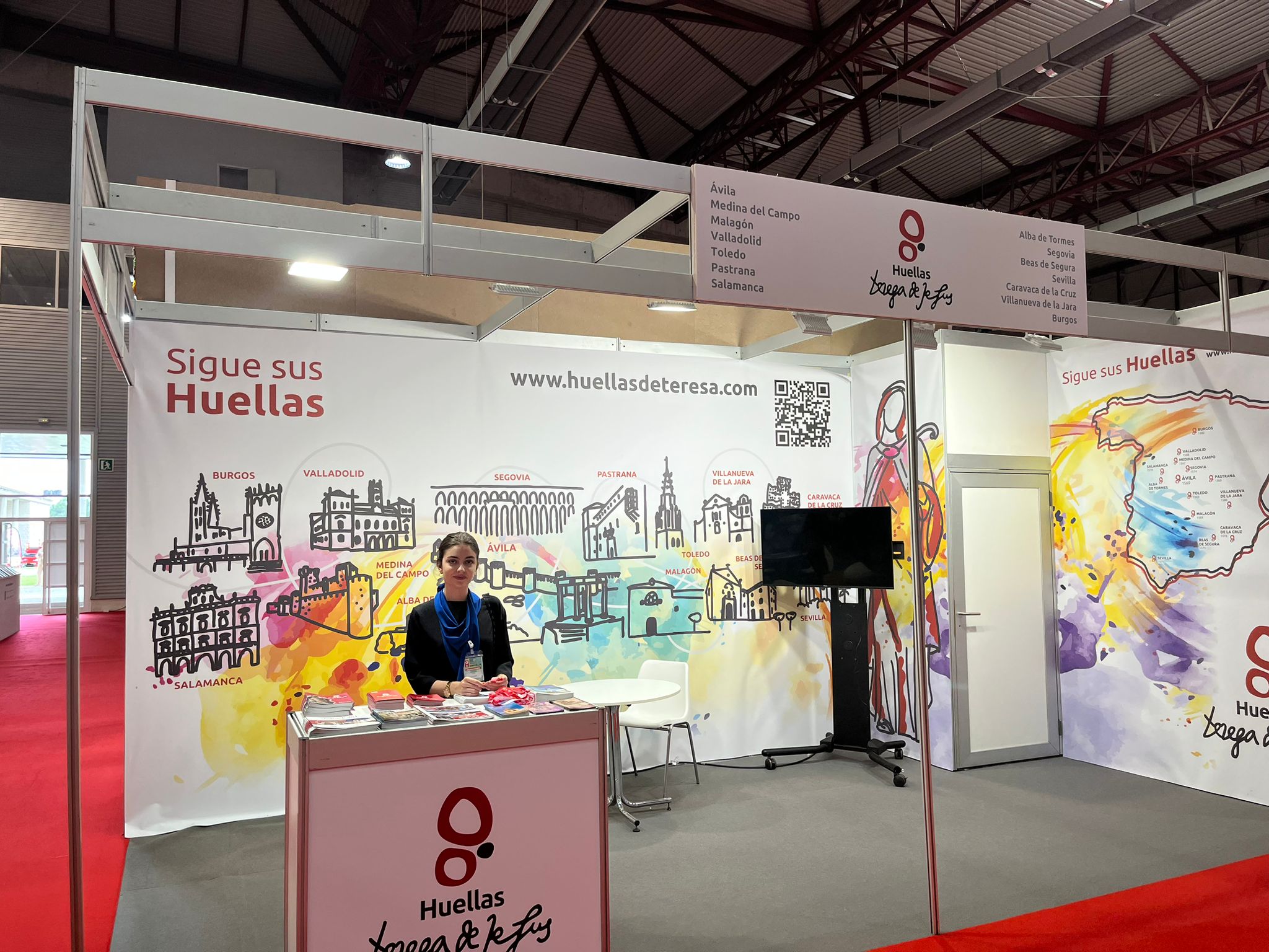 Segovia, presente en la feria de turismo ExpoGalicia, con la red Huellas de Teresa 