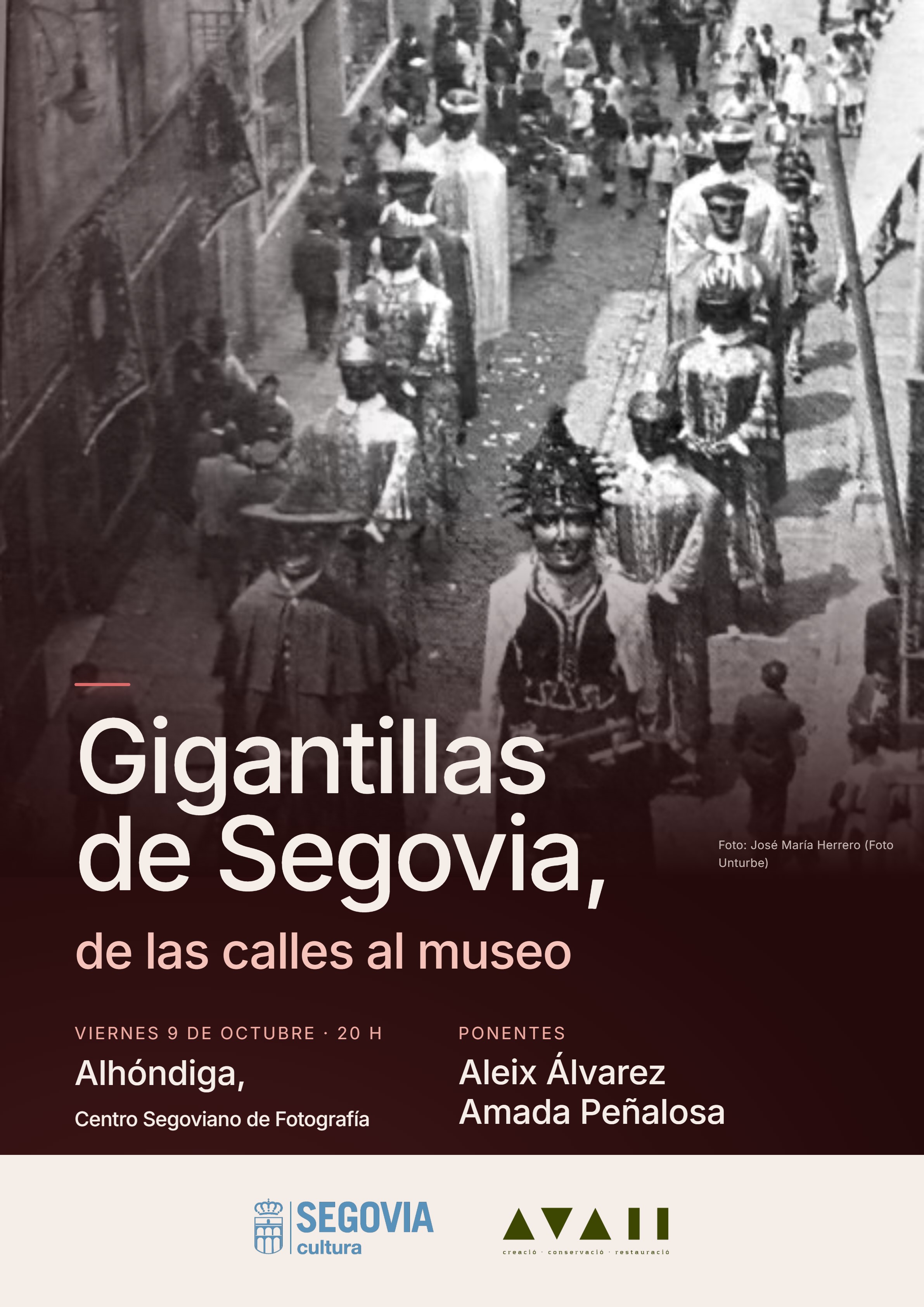 Segovia’s Gigantillas: history and restoration — image from the event programme