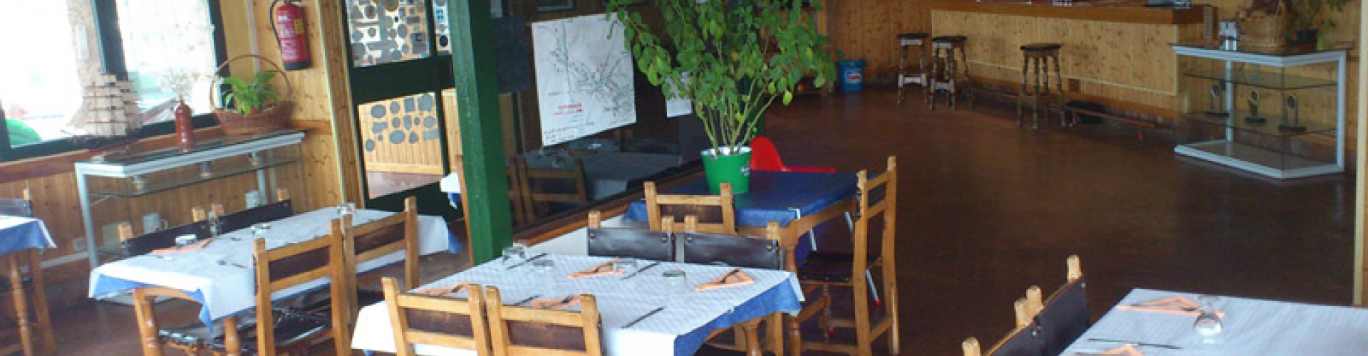 Nuestro salón. Restaurante Aeródromo de Fuentemilanos