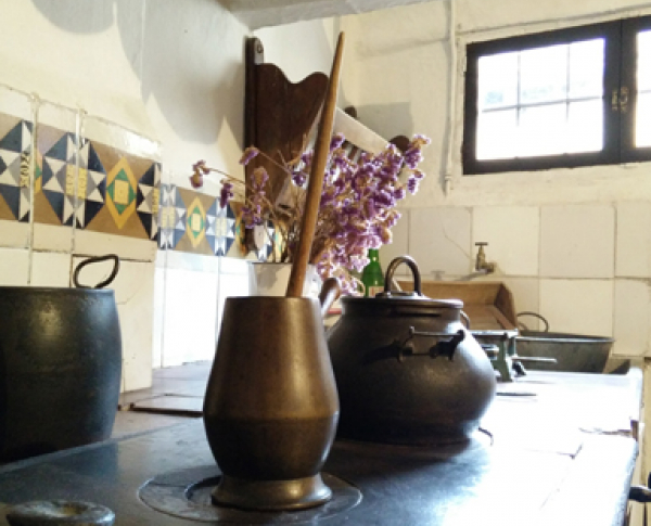 Cocina de la casa de Antonio Machado