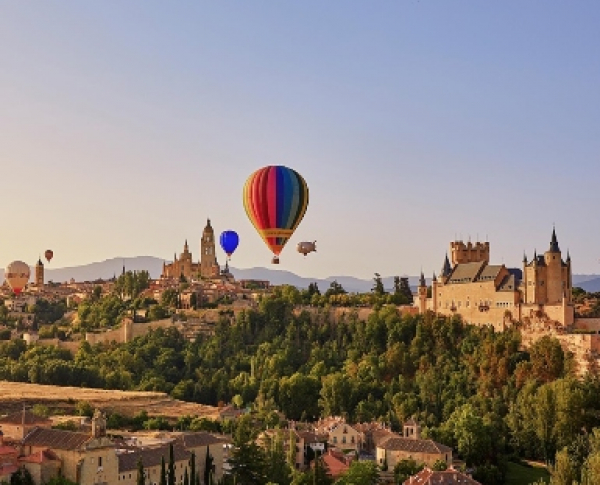 Globos en Segovia