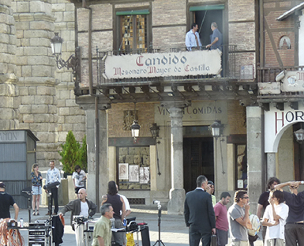 Rodaje en Segovia